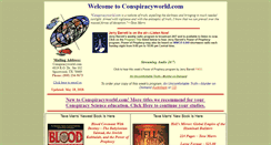 Desktop Screenshot of conspiracyworld.com